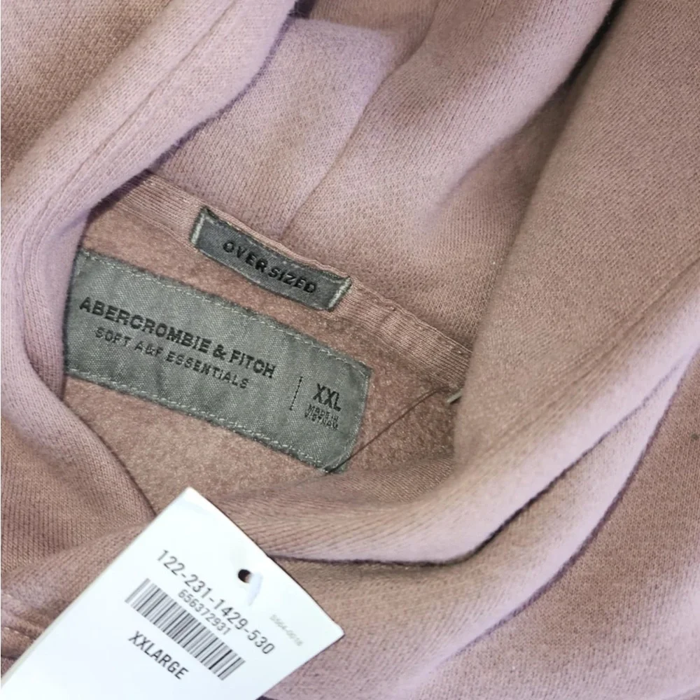 Abercrombie and Fitch Popover Hoodie size XXL NWT - Picture 4 of 10